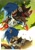 Size: 1448x2048 | Tagged: safe, artist:xx_yzs, shadow the hedgehog, sonic the hedgehog, hedgehog, 2026, daytime, duo, flower, gay, grass, hugging, lying down, male, musical note, outdoors, shadow x sonic, shipping, sitting