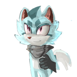 Size: 2048x2048 | Tagged: safe, artist:whisperthewolflover, slinger the ocelot, 2025, lineless, looking offscreen, ocelot, simple background, smile, solo, transparent background