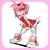 Size: 2048x2048 | Tagged: safe, artist:retrodaze101, amy rose, solo