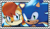 Size: 99x57 | Tagged: safe, artist:shizukanamono, sally acorn, sonic the hedgehog, chipmunk, hedgehog, 2018, 3d, deviantart stamp, duo, female, male, sally x sonic, sally's ringblader outfit, shipping, straight