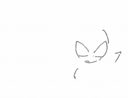 Size: 944x720 | Tagged: safe, artist:bb_meronpan, shadow the hedgehog, sonic the hedgehog, 2025, animated, duo, gay, greyscale, heart, hugging, monochrome, running, shadow x sonic, shipping, simple background, sketch, webm, white background