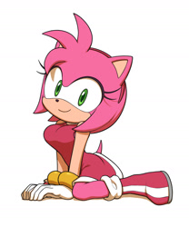 Size: 1335x1608 | Tagged: safe, artist:spiky, amy rose