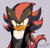 Size: 1118x1066 | Tagged: safe, artist:pukopop, shadow the hedgehog, hedgehog, 2023, clothes, ear fluff, frown, gilet, grey background, long tail, looking at viewer, male, signature, simple background, solo, standing