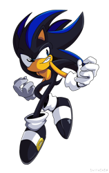 Size: 950x1500 | Tagged: safe, artist:zeoxezezo, oc, oc:seelkadoom the hedgehog, hedgehog, 2025, black shoes, clenched teeth, frown, looking offscreen, male, oc only, simple background, solo, transparent background