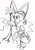 Size: 682x980 | Tagged: safe, artist:ilovetails, miles "tails" prower, sonic the hedgehog, 2025, age difference, age swap, aged down, aged up, armband, blushing, carrying them, classic sonic, duo, frown, gay, goggles, goggles on head, holding them, lidded eyes, looking down, looking offscreen, shipping, sonic x tails, standing