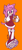 Size: 884x2048 | Tagged: safe, artist:battiegutz, amy rose, hedgehog, 2022, alternate version, amybetes, boots, colored version, cute, eyebrow clipping through hair, eyestrain, female, freckles, holding something, looking at something, orange background, pout, simple background, sketch, soda, solo, star (symbol), treads, walking