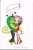 Size: 1120x1700 | Tagged: safe, artist:katarinathecat, amy rose, zeena, hedgehog, zeti, 2013, age difference, amy x zeena, blushing, dialogue, duo, english text, female, flirting, heart, holding another's face, lesbian, shipping, speech bubble, standing, sweatdrop, text