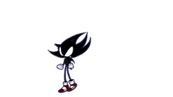 Size: 3464x1948 | Tagged: safe, artist:soniccrystalringsdx, sonic the hedgehog, sonic x, angry, aura, clenched fists, clenched teeth, dark form, dark sonic, flying, simple background, solo, transparent background