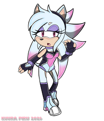 Size: 886x1024 | Tagged: safe, artist:kuura-piru, oc, oc:windii the hedgehog, hedgehog, 2026, lidded eyes, looking at viewer, mouth open, oc only, simple background, solo, standing, style emulation, transparent background, uekawa style