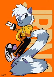 Size: 1240x1754 | Tagged: safe, artist:gallystudio, tangle the lemur