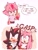 Size: 1920x2557 | Tagged: safe, artist:toonsite, amy rose, shadow the hedgehog, oc, oc:maria rose (toonsite), hedgehog, 2024, amy x shadow, child, comic, dialogue, english text, fankid, female, gasping, holding something, male, parent:amy, parent:shadow, parents:shadamy, phone, shipping, speech bubble, straight, trio