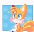 Size: 626x600 | Tagged: safe, artist:anouckyshim, miles "tails" prower, fox, abstract background, cute, emanata, eye clipping through hair, frown, looking offscreen, male, outline, solo, tailabetes