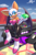 Size: 1549x2379 | Tagged: safe, artist:mykiio, rouge the bat, bat, car, chaos emerald, daytime, female, holding something, looking at viewer, sitting, smile, smiling at viewer, solo, sonic racing crossworlds, vehicle
