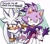 Size: 2048x1792 | Tagged: safe, artist:domestic maid, blaze the cat, silver the hedgehog, cat, hedgehog, 2021, angry, blaze x silver, blushing, dialogue, duo, english text, female, he asked for no pickles, looking at viewer, male, meme, shipping, speech bubble, straight, sweatdrop