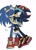 Size: 1472x2048 | Tagged: safe, artist:afajiao, shadow the hedgehog, sonic the hedgehog, 2025, duo, eyes closed, gay, hand on another's head, hugging, kiss, kiss on lips, male, riders outfit, shadow x sonic, shipping, simple background, sonic riders, standing, surprise kiss, surprised, treads, white background