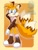 Size: 1000x1300 | Tagged: safe, artist:mickytubby, miles "tails" prower, 2026, aged up, aviator jacket, boots, ear fluff, fur markings, glasses, jacket, looking at viewer, outline, signature, smile, solo, standing, teenager, watermark, white outline