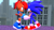 Size: 1920x1080 | Tagged: safe, artist:nintenjordan, artist:yoshiyoshi700, sally acorn, sonic the hedgehog, chipmunk, hedgehog, 2019, 3d, building, daytime, duo, female, gmod, holding hands, looking at each other, male, sally x sonic, sally's ringblader outfit, shipping, skyscraper, smile, smiling at each other, straight, window