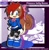Size: 1418x1459 | Tagged: safe, artist:zeed_02, sally acorn, chipmunk, hybrid, squirrel, 2026, bowtie, character name, clothes, english text, eye clipping through hair, eyebrow clipping through hair, female, hand on hip, holding something, idw, idw style, looking at viewer, microphone, mouth open, open smile, outline, pose, raised eyebrow, redesign, smile, solo, text, white outline