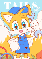 Size: 1000x1414 | Tagged: safe, artist:inosagi, miles "tails" prower
