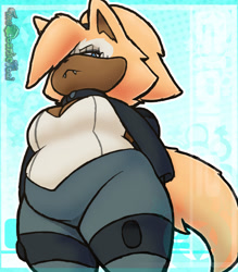 Size: 558x637 | Tagged: safe, artist:thecosmicfool, whisper the wolf