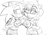 Size: 2338x1654 | Tagged: safe, artist:classicsonicsatam, sally acorn, sonic the hedgehog, chipmunk, hedgehog, 2023, duo, female, heart hands, looking at viewer, male, open mouth, sally x sonic, sally's ringblader outfit, shipping, simple background, sketch, smile, smiling at viewer, straight