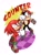 Size: 1039x1390 | Tagged: safe, artist:karutasg, knuckles the echidna, mighty the armadillo, armadillo, echidna, 2026, 35 days sonic, :|, clenched fists, duo, english text, faic, male, punching, shrunken pupils, standing, text, violence