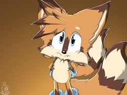 Size: 2522x1885 | Tagged: safe, artist:lilmoonlight78, miles "tails" prower, redesign