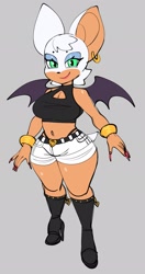 Size: 1083x2048 | Tagged: suggestive, artist:jamcassette, rouge the bat