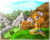 Size: 1700x1360 | Tagged: safe, artist:evilqueenie, tikal, echidna, clouds, daytime, female, grass, kneeling, outdoors, solo