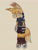 Size: 1085x1438 | Tagged: safe, artist:redstarring, miles "tails" prower, nine, sonic prime, 2026, beige background, frown, fur markings, lidded eyes, looking at viewer, nine is not amused, simple background, solo, sweatdrop, unamused