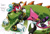Size: 1461x982 | Tagged: safe, artist:reezypuffz, charmy bee, espio the chameleon, vector the crocodile, bee, crocodile, lizard, 2026, arms folded, chameleon, english text, eyes closed, father's day, male, signature, simple background, sleeping, smile, team chaotix, text, trio, white background