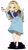 Size: 1153x2048 | Tagged: safe, artist:butterrrmoth, maria robotnik, human, 2026, bending over, blushing, blushing knees, eye clipping through hair, eyebrow clipping through hair, hand on hip, heart, lidded eyes, looking at viewer, shadow (lighting), signature, simple background, smile, solo, white background