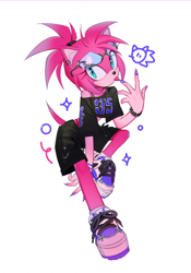 Size: 2048x2930 | Tagged: safe, artist:iku-t0, amy rose