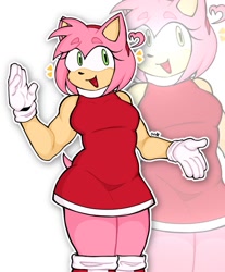 Size: 992x1200 | Tagged: safe, artist:maxieweenie, amy rose