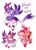 Size: 1482x2048 | Tagged: safe, artist:vixenmatch, blaze the cat, burning blaze, 2026, animalified, character name, english text, frown, kirin, kirin-ified, simple background, sol emerald, solo, species swap, super form, text, white background