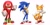 Size: 2048x1024 | Tagged: safe, artist:swagboi7_, editor:swagboi7 , knuckles the echidna, miles "tails" prower, sonic the hedgehog, 2026, 3d, edit, frown, looking at viewer, looking offscreen, simple background, smile, sonic dash, standing, team sonic, trio, white background