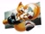 Size: 2048x1536 | Tagged: safe, artist:thatbirdguy_, miles "tails" prower, fox, sonic frontiers, 2026, alternate universe, au:tails frontiers, blaster, fangs, frown, holding something, looking offscreen, male, mouth open, signature, sonic frontiers: final horizon, treads, weapon