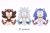 Size: 1922x1277 | Tagged: safe, artist:pyroboxes, shadow the hedgehog, silver the hedgehog, sonic the hedgehog, hedgehog, 2026, front view, frown, male, males only, signature, simple background, sitting, smile, treads, trio, trio male, white background