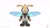 Size: 1920x1080 | Tagged: safe, artist:twincubcakes, gemerl, beetle, 2026, front view, looking at viewer, male, mobianified, redesign, simple background, smile, solo, standing, watermark, white background, wings