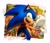 Size: 2048x1774 | Tagged: safe, artist:thatbirdguy_, sonic the hedgehog, hedgehog, green hill zone, 2026, looking at viewer, male, mouth open, outline, smile, solo, stretching