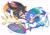 Size: 1200x847 | Tagged: safe, artist:corroxion, shadow the hedgehog, sonic the hedgehog, 2026, duo, gay, gay pride, looking at viewer, male, mlm pride, pride, pride month, reaching towards the viewer, shadow x sonic, shipping, simple background, smile, smiling at viewer, treads, white background, wink