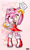 Size: 827x1358 | Tagged: safe, artist:nonicpower, amy rose, hedgehog, amybetes, clothes, cute, dress, echo background, female, glasses, hairband, looking at viewer, open mouth, open smile, shoes, signature, smile, smiling at viewer, solo, standing
