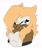 Size: 1703x2048 | Tagged: safe, artist:astral_wisp, whisper the wolf, wolf, 2025, chubby, cleavage, female, flat colors, floppy ears, frown, idw sonic the hedgehog, looking at viewer, one eye closed, one fang, signature, simple background, solo, squinting, watermark, white background