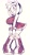 Size: 720x1277 | Tagged: safe, artist:sanzaru, artist:sanzaruuuuu, amy rose, hedgehog, busty amy, female, hands on knees, pencilwork, posing, solo