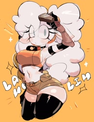 Size: 1815x2357 | Tagged: safe, artist:usa37107692, lanolin the sheep