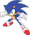 Size: 839x952 | Tagged: safe, artist:porygon2z, sonic the hedgehog, hedgehog, 2016, gloves, looking at viewer, male, shoes, simple background, solo, transparent background
