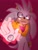 Size: 1536x2048 | Tagged: safe, artist:wonuwu_717, silver the hedgehog, hedgehog, 31 days sonic, sonic forces, 2022, alternate eye color, alternate universe, blue eyes, ear fluff, gradient background, looking at viewer, male, mouth open, neck fluff, outline, phantom ruby, reaching out, reaching towards the viewer, signature, solo, solo male, standing