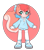 Size: 1280x1467 | Tagged: safe, artist:g-silverscythe, oc, oc:suri acorn, squirrel, 2020, abstract background, child, clothes, deviantart watermark, fankid, female, obtrusive watermark, oc only, parent:sally, parent:sonic, parents:sonally, semi-transparent background, smile, solo, standing, watermark