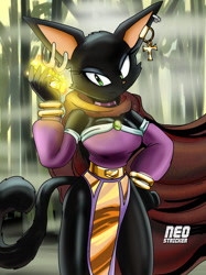 Size: 1280x1707 | Tagged: safe, artist:neostricker, ebony the cat