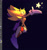 Size: 845x905 | Tagged: safe, artist:sourfrootz, sonic the hedgehog, super sonic, hedgehog, black background, floating, glowing, looking at something, male, mouth open, simple background, solo, star (symbol), super form